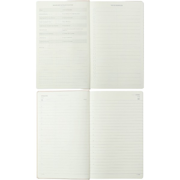 Victoria's Journals Classic 2026 Günlük Ajanda 13X21 Cm Sert Kapak- Lacivert görsel