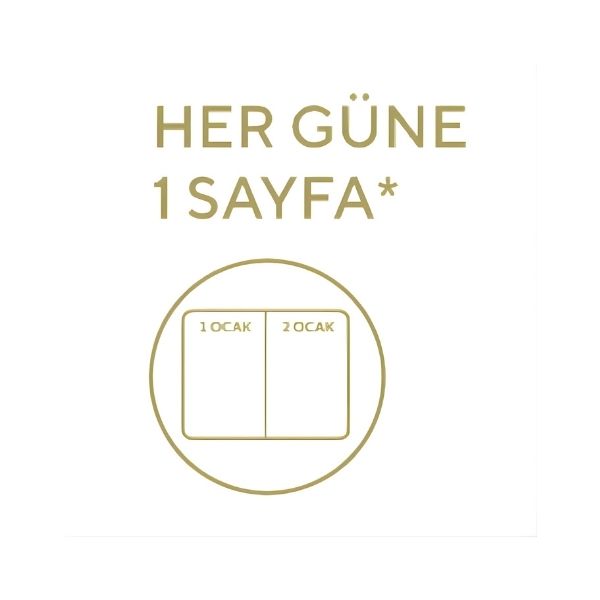 Victoria's Journals Classic 2026 Günlük Ajanda 13X21 Cm Sert Kapak- Lacivert görsel