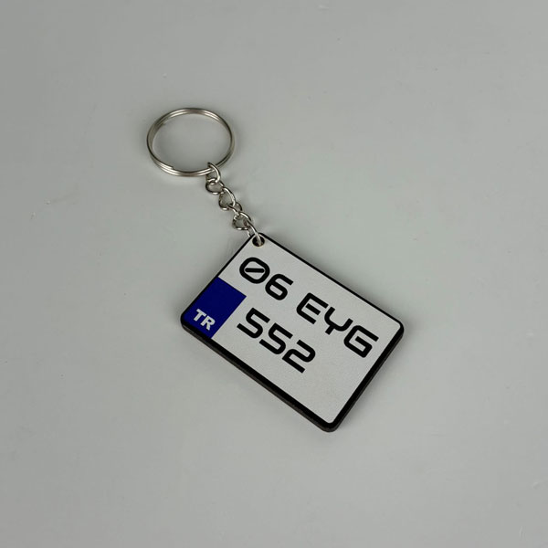 Yeni Motor Hediyesi Plaka Anahtarlık