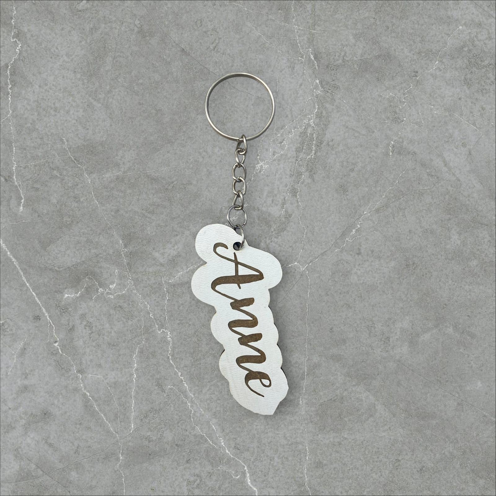 Anne-Baba Yazılı Anahtarlık Set