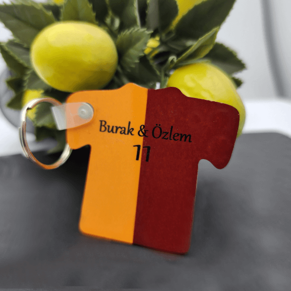 Kişiye Özel Baskılı Forma Anahtarlık görsel