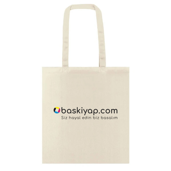 Baskılı Ekonomik Bez Çanta görsel