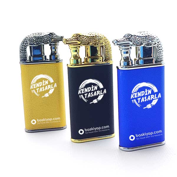 Kişiye Özel Timsah Başlı Çakmak - Görsel 3