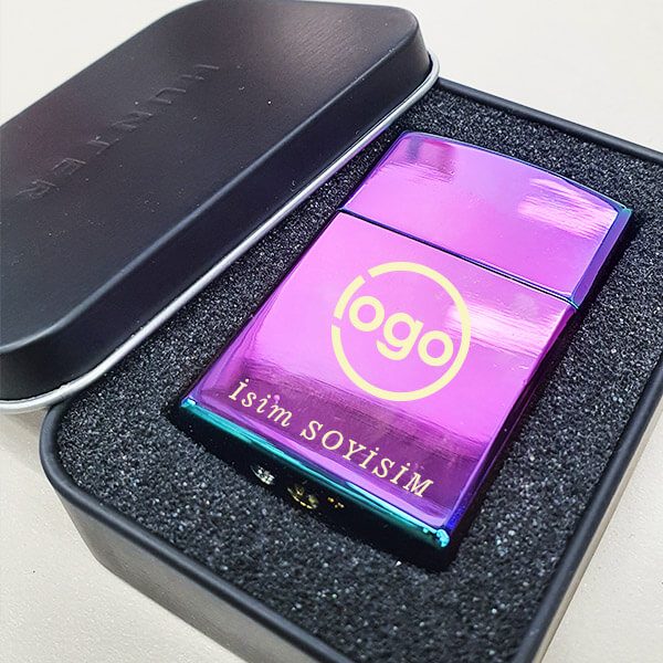 Kapaklı Metal Spectrum Çakmak | Kişiselleştir