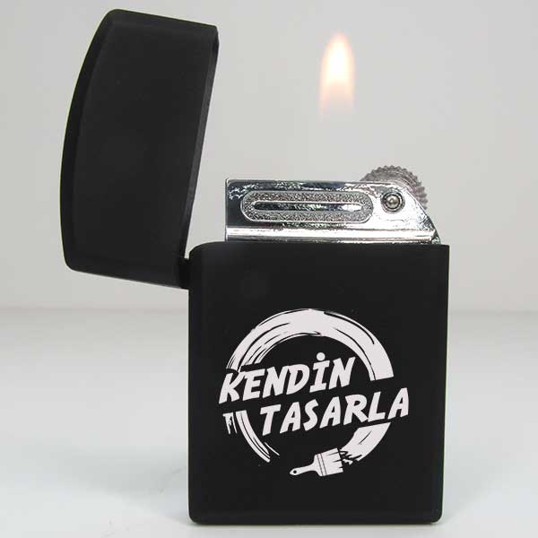 Kişiye Özel Slim Metal Çakmak