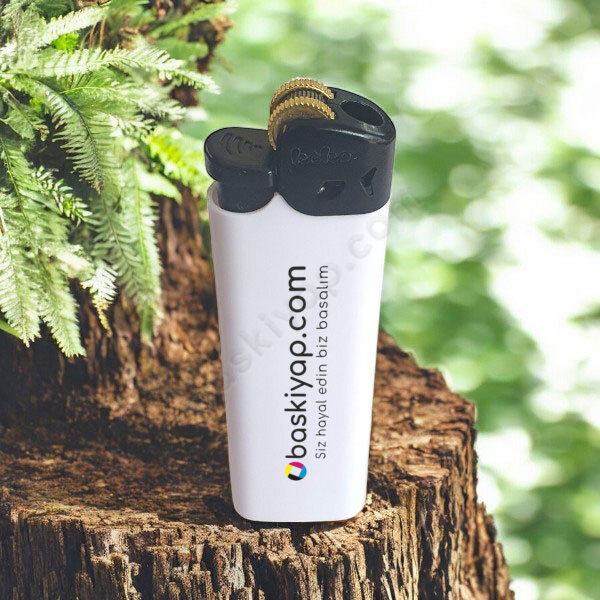 Promosyon Beyaz Çakmak - Görsel 1