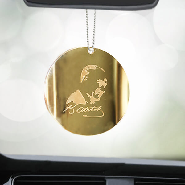 Mustafa Kemal Atatürk Dikiz Aynası Süsü görsel