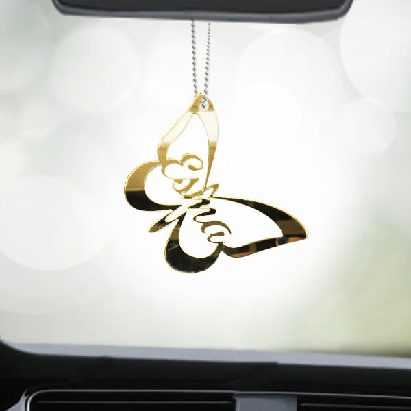 Kelebek Dikiz Aynası Süsü görsel