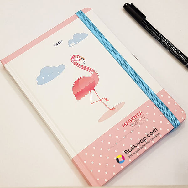 Gıpta filamnigo 13x21 İplik Dikişli Sert Kapak Defter