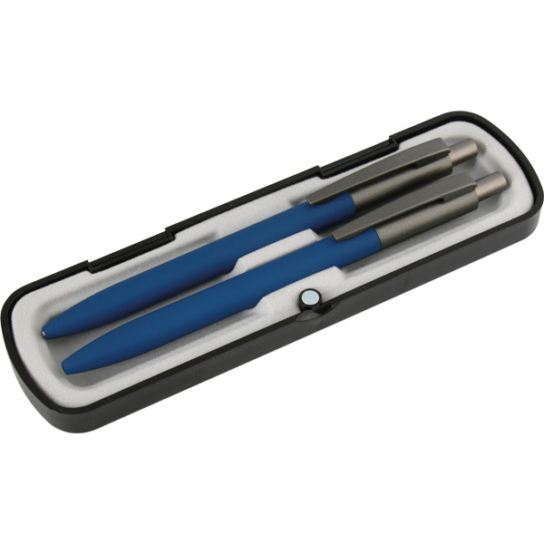 Kişiye Özel Tükenmez Ve Versatil Kalem Set 2Li - Mavi