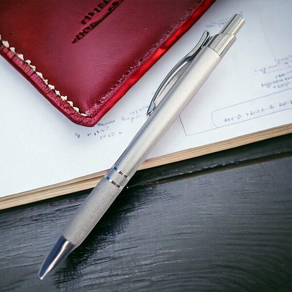 Kişiye Özel Desenli Lazer Kazıma Tükenmez Kalem