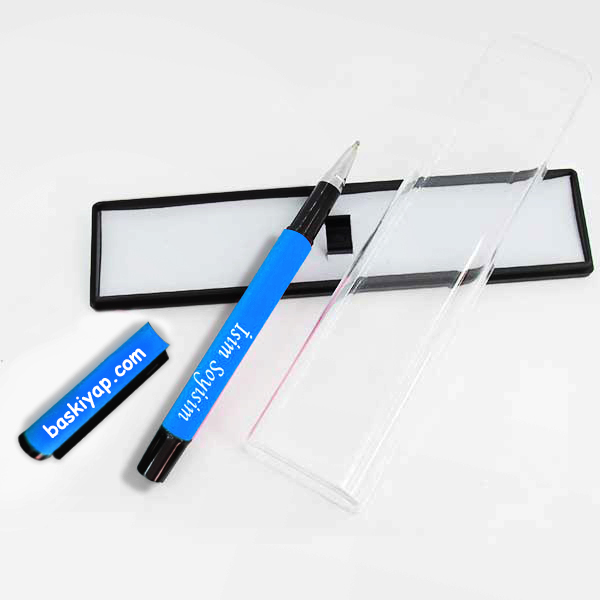 Kişiye Özel Turkuaz Silikon Kalem