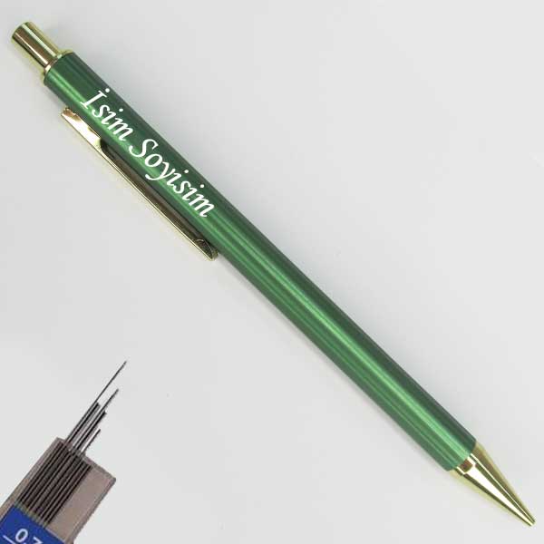 Mikro Versatil Yeşil Metal Kalem | 0.5 Mm. görsel