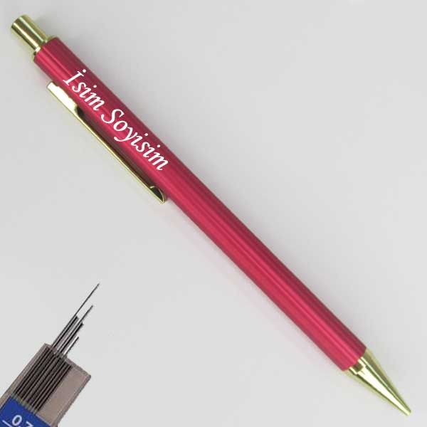 Mikro Versatil Pembe Metal Kalem | 0.5 Mm.