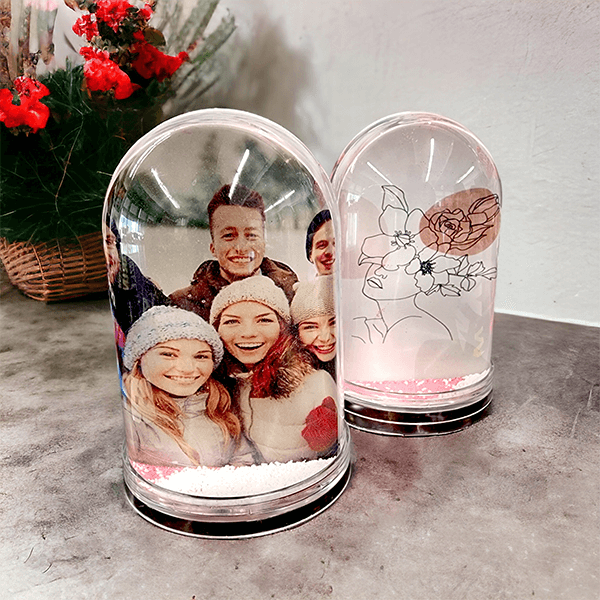 Kişiye Özel Fotoğraflı Kar Küresi