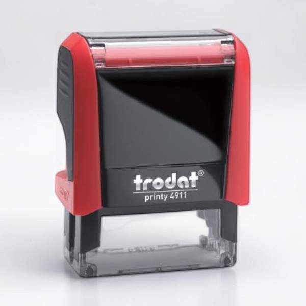 Trodat 4911 Küçük Boy Kaşe - Kırmızı görsel