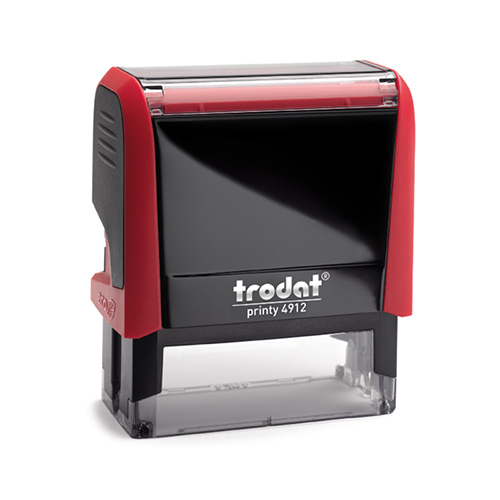 Trodat 4912 Orta Boy Kaşe - Kırmızı görsel