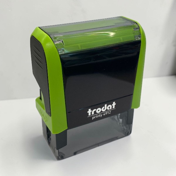 Trodat 4912 Orta Boy Kaşe Yeşil Gövde Siyah Keçe görsel