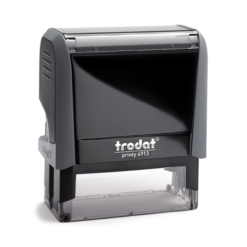 Trodat 4913 Büyük Boy Kaşe - Gri görsel