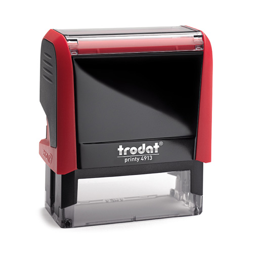 Trodat 4913 Büyük Boy Kaşe - Kırmızı görsel