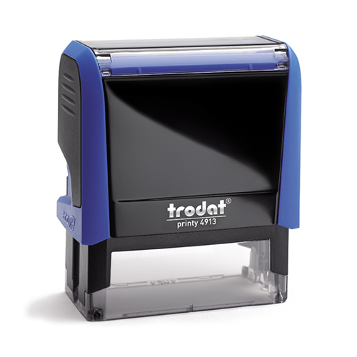 Trodat 4913 Büyük Boy Kaşe - Mavi