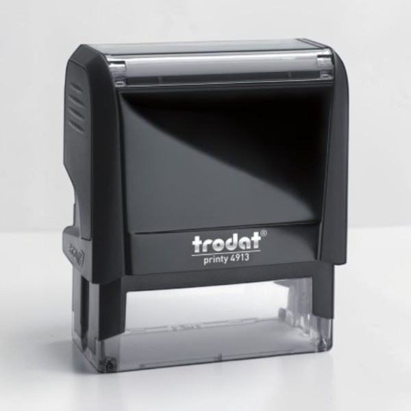 Trodat 4913 Büyük Boy Kaşe - Siyah görsel