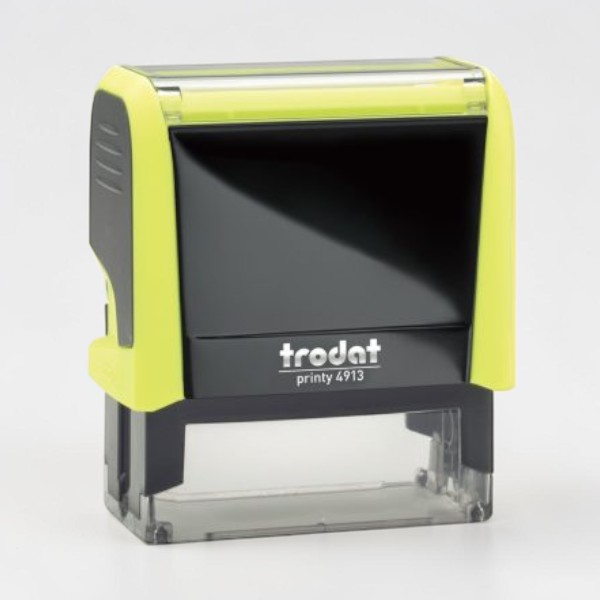 Trodat 4913 Büyük Boy Kaşe - Neon Sarı görsel