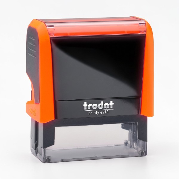 Trodat 4913 Büyük Boy Kaşe - Turuncu görsel