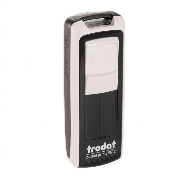 Trodat Pocket Printy Cep Kaşe 9511 | Siyah-Beyaz görsel
