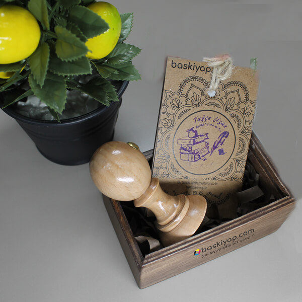 Ahşap Saplı Kütüphane Kaşesi - Görsel 2