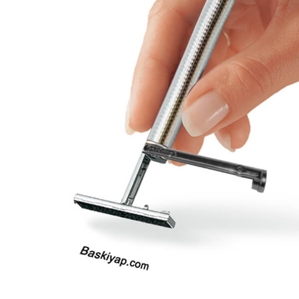 Goldring 302132 Kare Desenli Krom Kalem Kaşe görsel