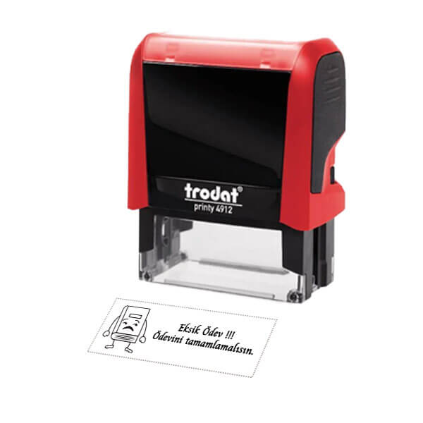 Öğretmen Kaşesi Dikdörtgen - Görsel 1