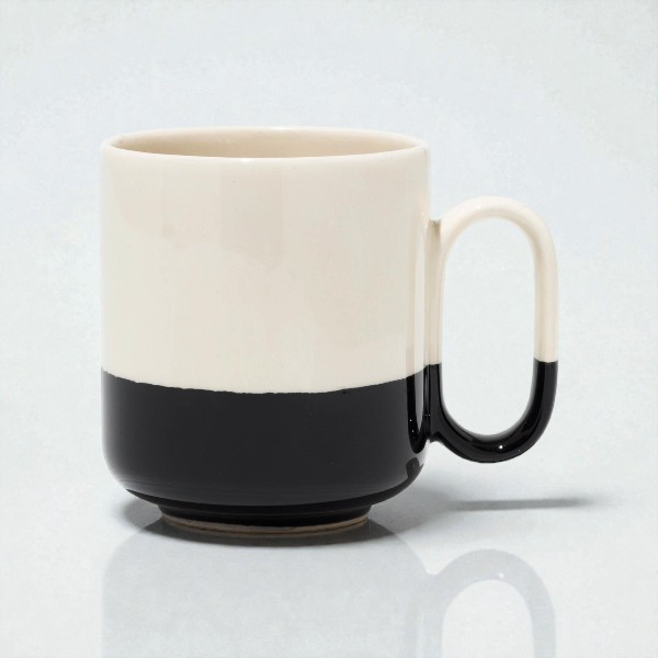 Modern Dip Siyah Kupa görsel