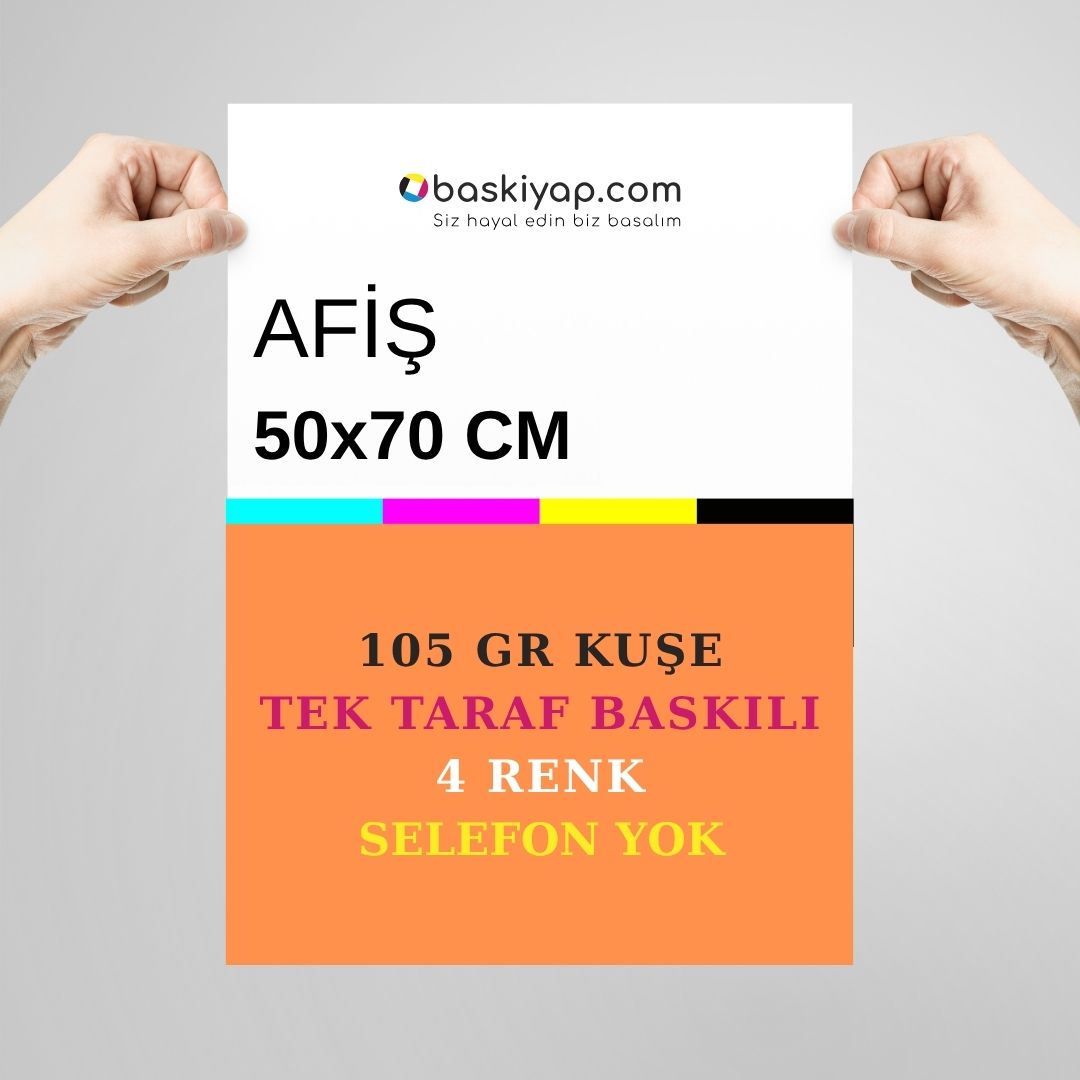Afiş/Poster Baskı 50X70 Cm görsel