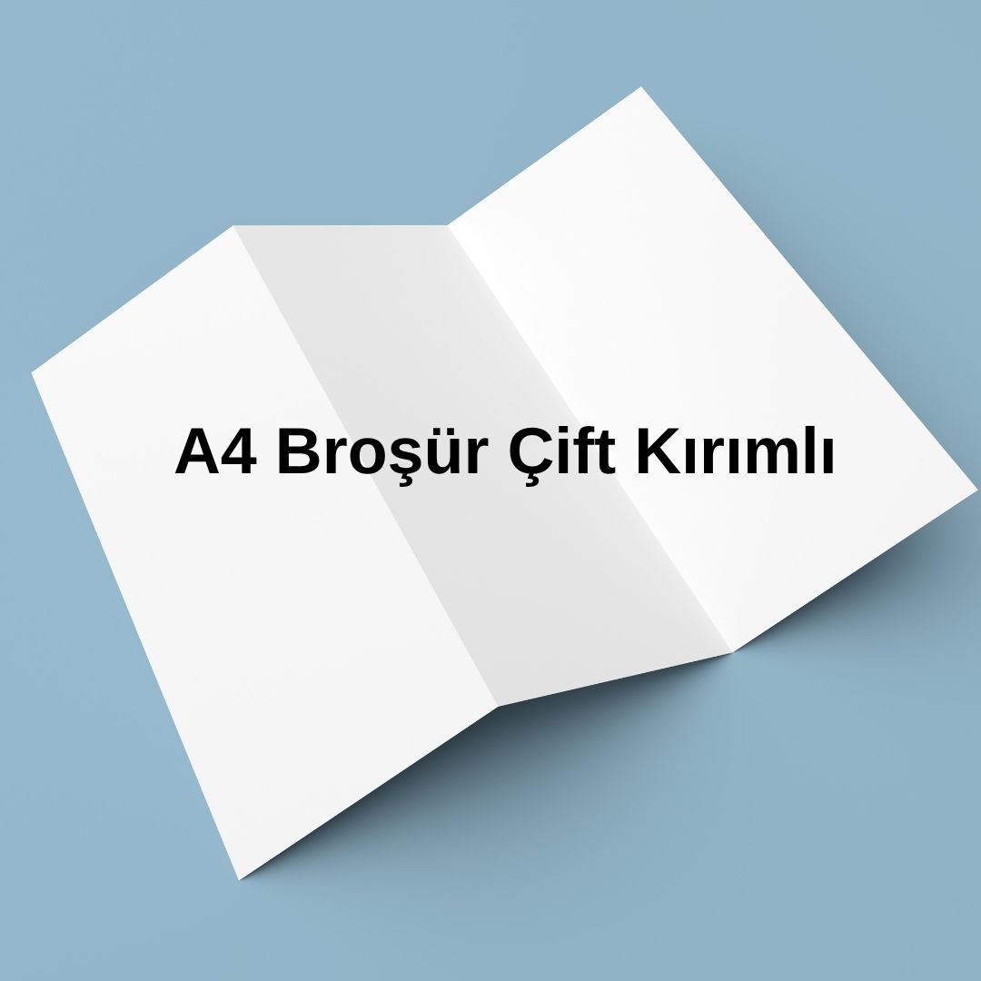 A4 Broşür Baskı görsel