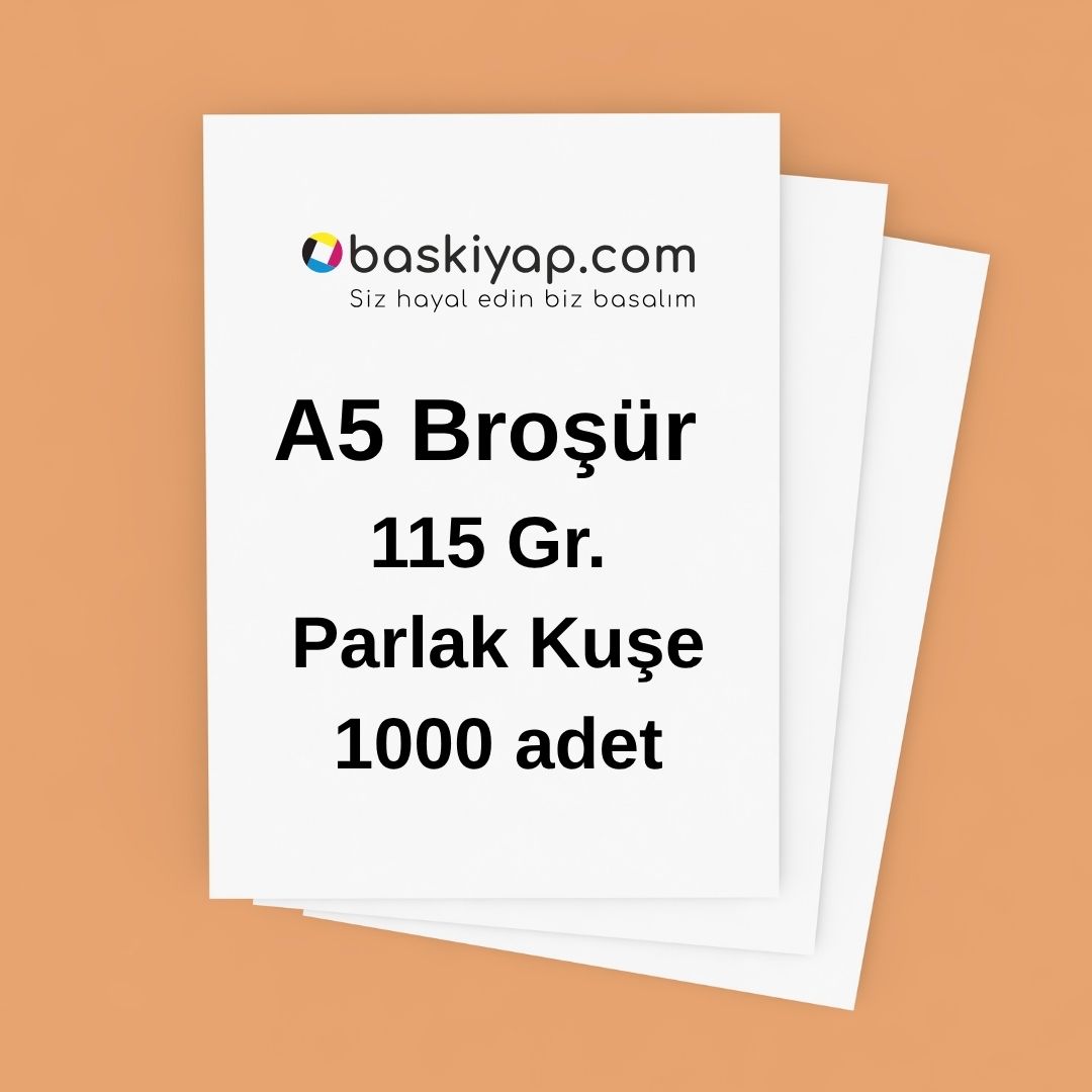 A5 Broşür Baskı görsel