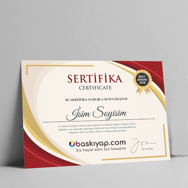 Sertifikalar - Görsel 1
