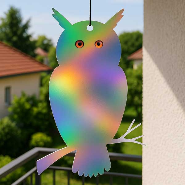 Kuş Kovucu Hologramlı Kuş Kovar Baykuş