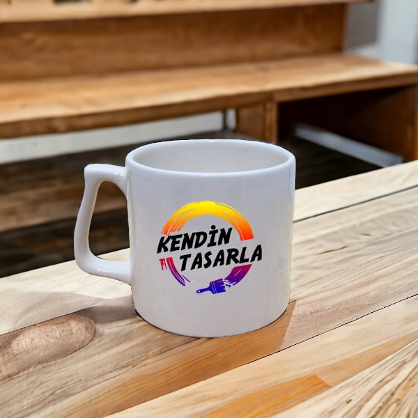 Kişiye Özel Porselen Latte Fincanı görsel