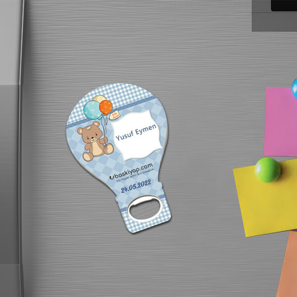 Kişiye Özel Balon Magnet Açacak