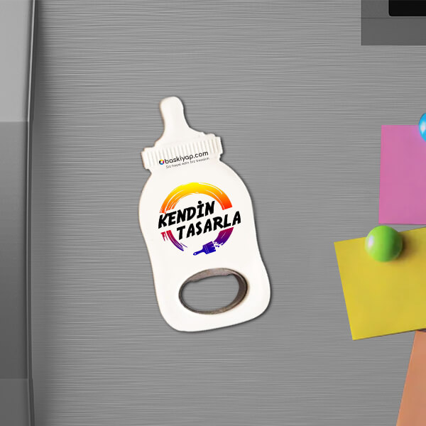 Kişiye Özel Biberon Magnet Açacak - Görsel 2