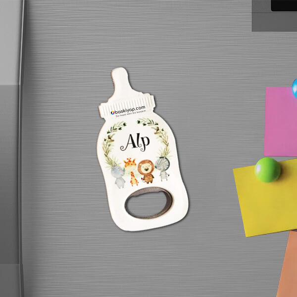 Kişiye Özel Biberon Magnet Açacak - Görsel 1