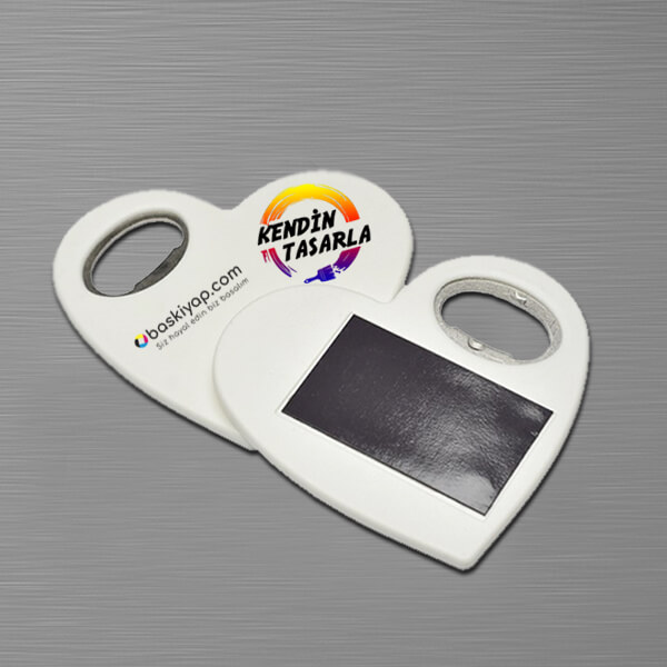 Kişiye Özel Kalp Magnet Açacak - Görsel 3