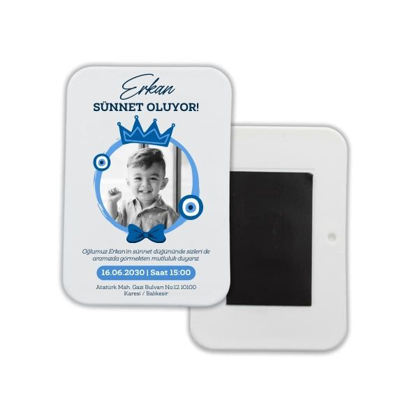 Buzdolabı Magnet Dikdörtgen Uv Baskı - Görsel 3