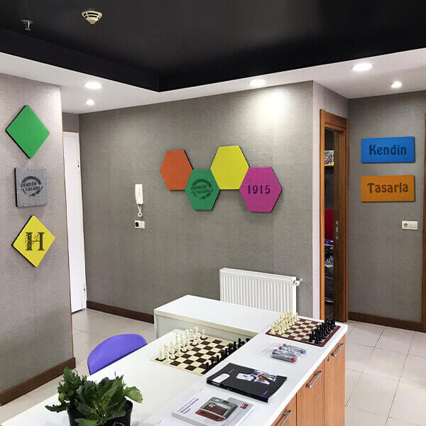 Kişiye Özel Dikdörtgen Eva Mantar Pano