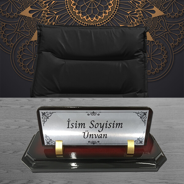 Ahşap Masa İsimliği | Kiraz