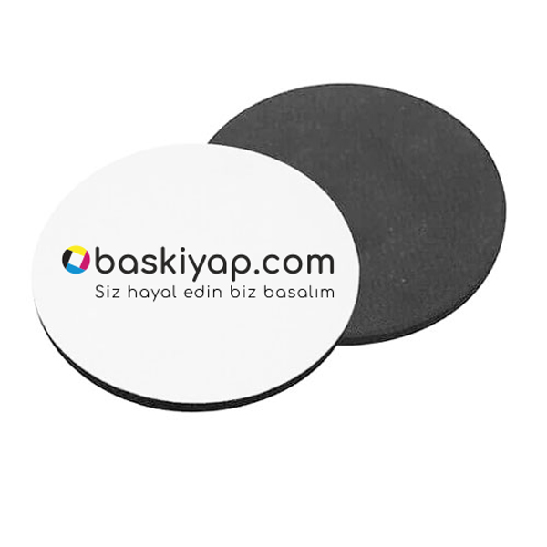 Kişiye Özel Yuvarlak Bardak Altlığı 7,5X7,5Cm görsel