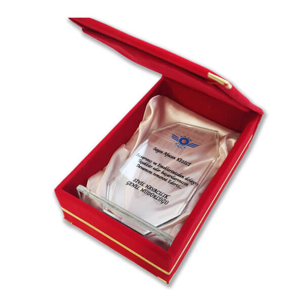 Şlt043 Ekonomik Kristal Plaket