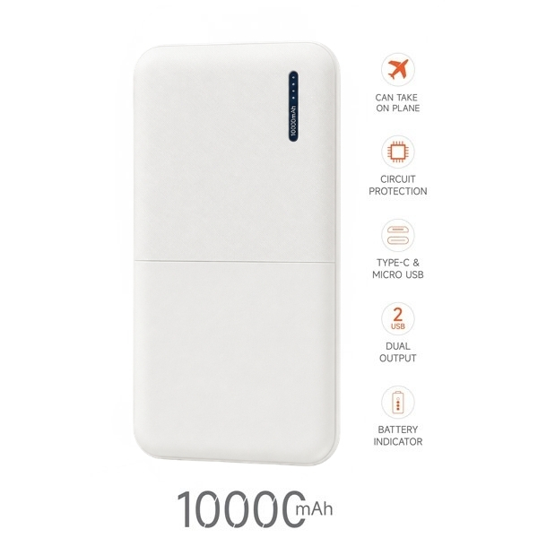 Snapron 3009 10.000 Mah 2X Usb Çıkışlı 1 Type-C Ve 1 Micro Girişli görsel