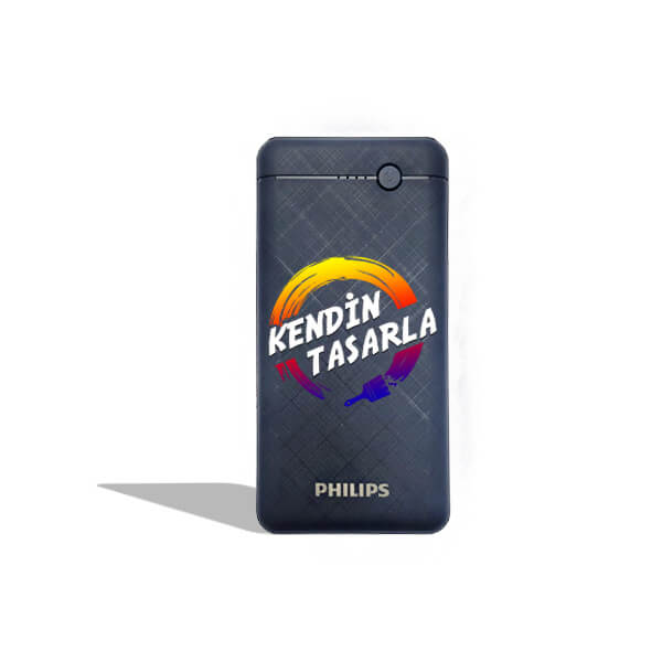 Kişiye Özel Philips Lacivert Powerbank